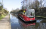 National Express launch West Midlands canal bus National Express launch West Midlands canal bus