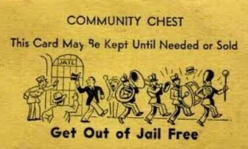 Do not pass go, do not collect from community chest Do not pass go, do not collect from community chest